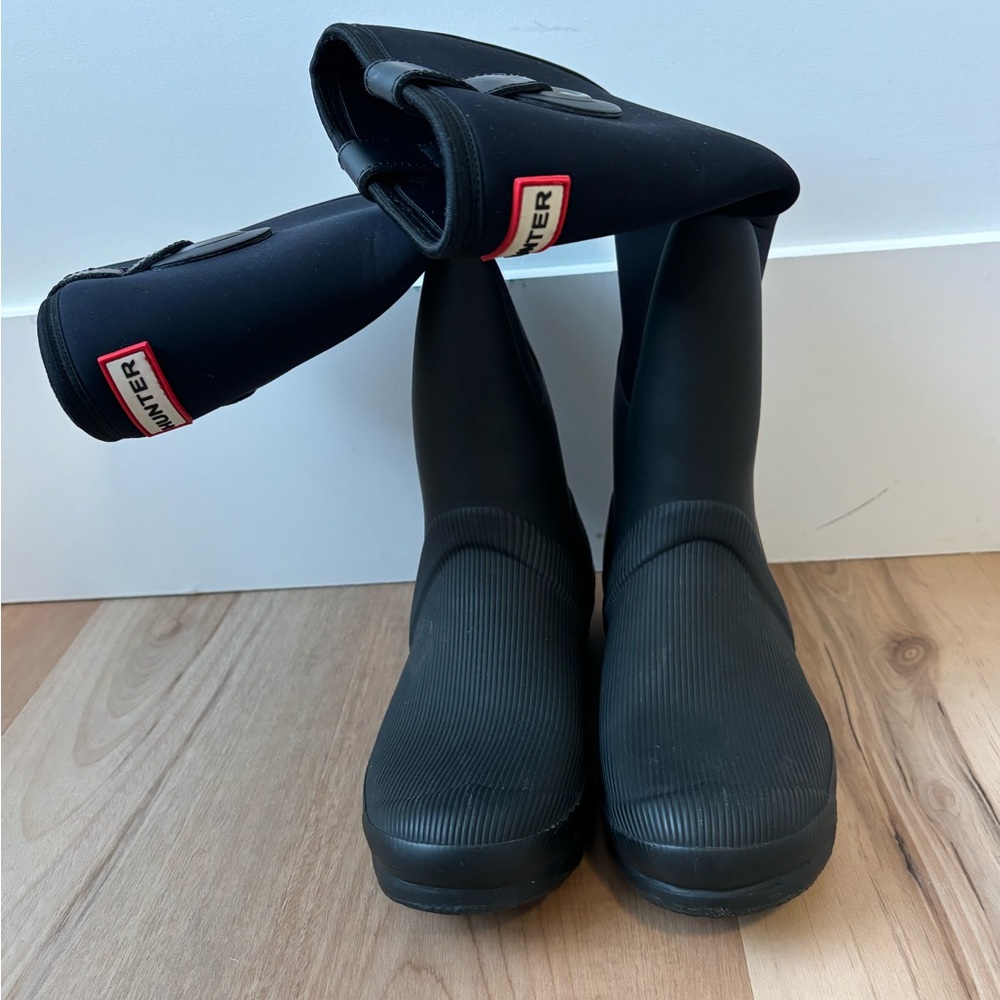 Hunter Classic Black Waterproof Boots
